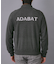 【新レーベル ADABAT NAVY】スリーブラインニットブルゾン