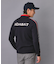 【新レーベル ADABAT NAVY】スリーブラインセミモックニット