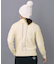 【ADABAT NAVY】ハーフジップワイドカラーニット
