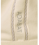 【ADABAT NAVY】ハーフジップワイドカラーニット