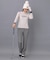 【ADABAT NAVY】【吸湿発熱】サーモスムースモックT