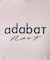 【ADABAT NAVY】【吸湿発熱】サーモスムースモックT