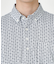 小紋柄プリントP長袖ポロシャツ