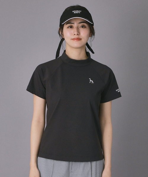 ADABAT NAVY】クールナイロンモックT｜アダバットの通販｜&mall