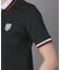 【ADABAT NAVY】吸水速乾/ＵＶカット　カノコクレリック半袖ポロシャツ