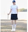 【ADABAT NAVY】UVカット ポンチAラインスカート