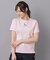 【ADABAT NAVY】接触冷感/抗菌防臭/消臭　アイスクリアコットンロゴT