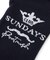 【ADABAT NAVY】CLUB SUNDAYSベリーショート3Dソックス