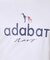 【ADABAT NAVY】接触冷感/抗菌防臭/消臭 アイスクリアコットン半袖ロゴT
