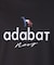 【ADABAT NAVY】接触冷感/抗菌防臭/消臭 アイスクリアコットン半袖ロゴT