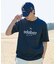 【ADABAT NAVY】接触冷感/抗菌防臭/消臭 アイスクリアコットン半袖ロゴT