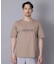 【ADABAT NAVY】接触冷感/抗菌防臭/消臭 アイスクリアコットン半袖ロゴT