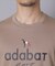 【ADABAT NAVY】接触冷感/抗菌防臭/消臭 アイスクリアコットン半袖ロゴT
