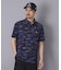 【ADABAT NAVY】エアロフォトリンクスプリント半袖ポロシャツ