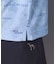 【ADABAT NAVY】吸水速乾/UVカット エアロフォトリンクスプリント半袖ポロシャツ