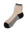 バイカラーショートソックス