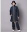 【ADABAT NAVY】レッグカバー付きレインワンピース