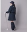 【ADABAT NAVY】レッグカバー付きレインワンピース