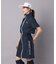 【ADABAT NAVY】レッグカバー付きレインワンピース