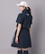 【ADABAT NAVY】レッグカバー付きレインワンピース