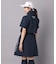 【ADABAT NAVY】レッグカバー付きレインワンピース