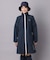 【ADABAT NAVY】レッグカバー付きレインワンピース