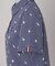 【ADABAT NAVY】モノグラムサッカー半袖ポロシャツ