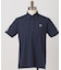 【ADABAT NAVY】クールタッチカノコワッペン半袖ポロシャツ