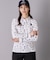 【ADABAT NAVY】シャダンモノグラム長袖ポロシャツ