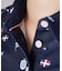 【ADABAT NAVY】シャダンモノグラム長袖ポロシャツ