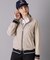【ADABAT NAVY】モノグラムエンボスジップブルゾン