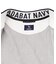 【ADABAT NAVY】UVケア　フルールドリスジャカードブルゾン