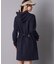 【ADABAT NAVY】長袖フーディワンピース