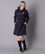 【ADABAT NAVY】長袖フーディワンピース
