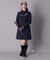 【ADABAT NAVY】長袖フーディワンピース