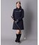 【ADABAT NAVY】長袖フーディワンピース