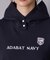 【ADABAT NAVY】長袖フーディワンピース