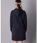 【ADABAT NAVY】長袖フーディワンピース