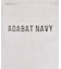 【ADABAT NAVY】UVケア　フルールドリスジャカードスカート