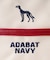 【ADABAT NAVY】トリコ船形カートバッグ