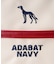 【ADABAT NAVY】トリコ船形カートバッグ