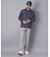 【ADABAT NAVY】ライトスムースジャージパンツ