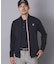 【ADABAT NAVY】スムースジャージジップブルゾン