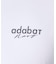 【ADABAT NAVY】ワンポイントロゴモックT