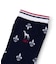 【ADABAT NAVY】モノグラムハイソックス