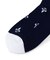 【ADABAT NAVY】モノグラムハイソックス