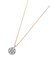 ダイヤモンド ラウンドモチーフ パヴェネックレス