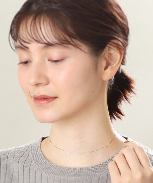 K10コンパクトチェーン チョーカー WG｜ココシュニックの通販｜&mall
