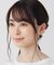 シルバー ダブルフープ イヤーカフ大