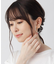 シルバー ダブルフープ イヤーカフ大